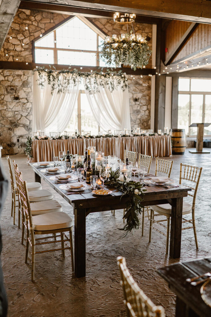 Dreamy decor at Sprucewood Winery