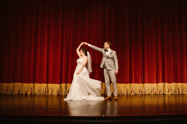 Groom Spinning Bride at Captiol Theatre