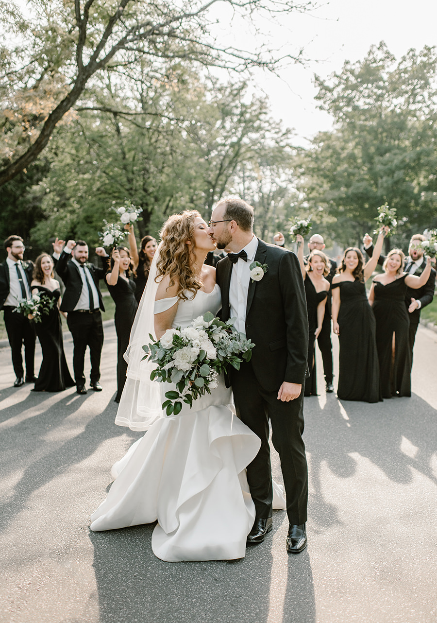 Bride and Groom in Walkerville